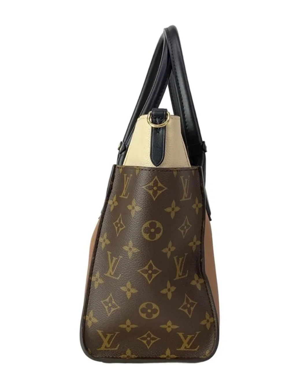 LOUIS VUITTON On My Side MM M59645 Chataigne Monogram RFID : confirmed Tote Bag - Picture 2 of 16